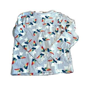 NWT Hanna Andersson Peace Shirt with🌈 win…